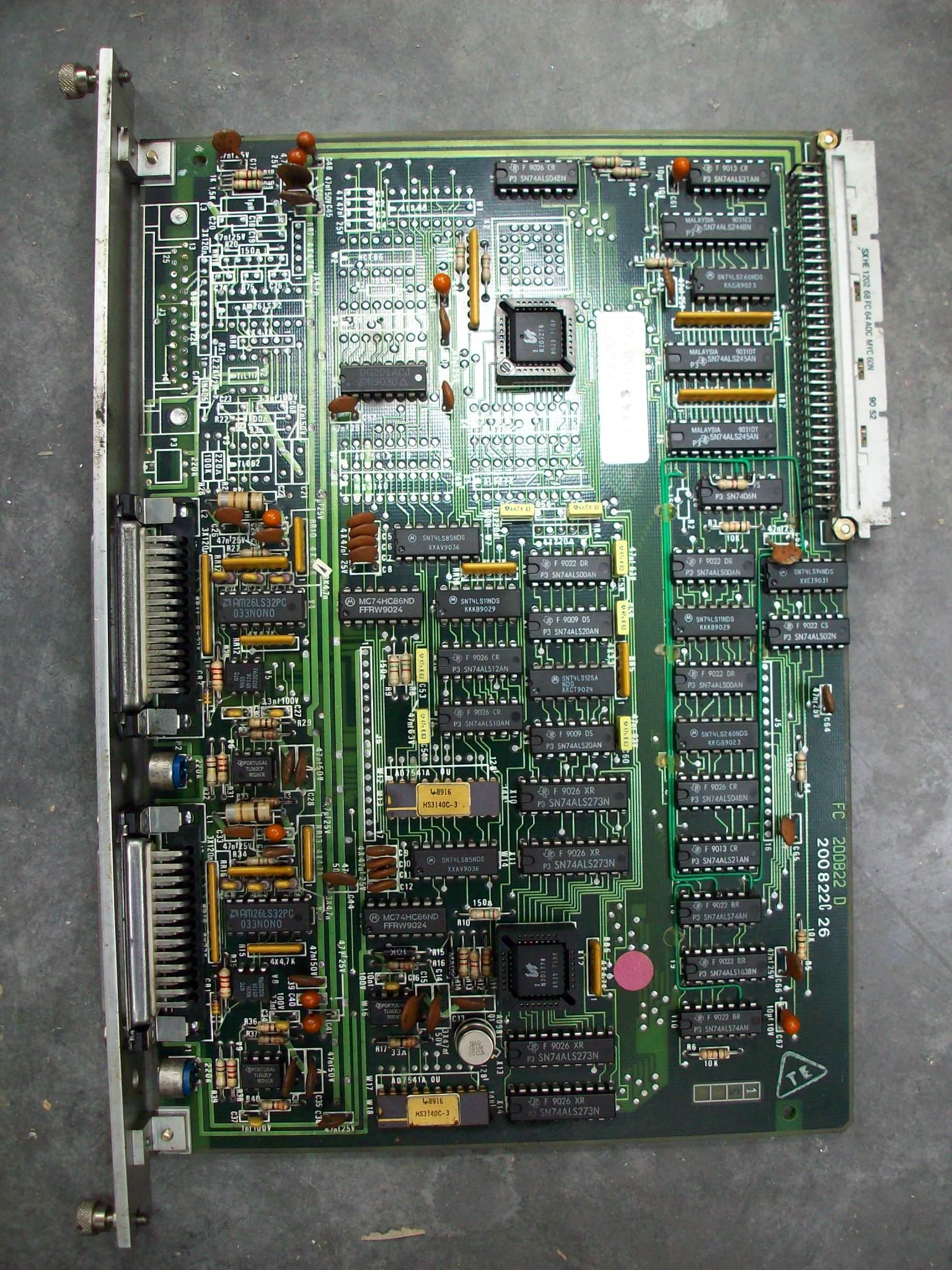 Num Carte 2 axes CNA 201006
