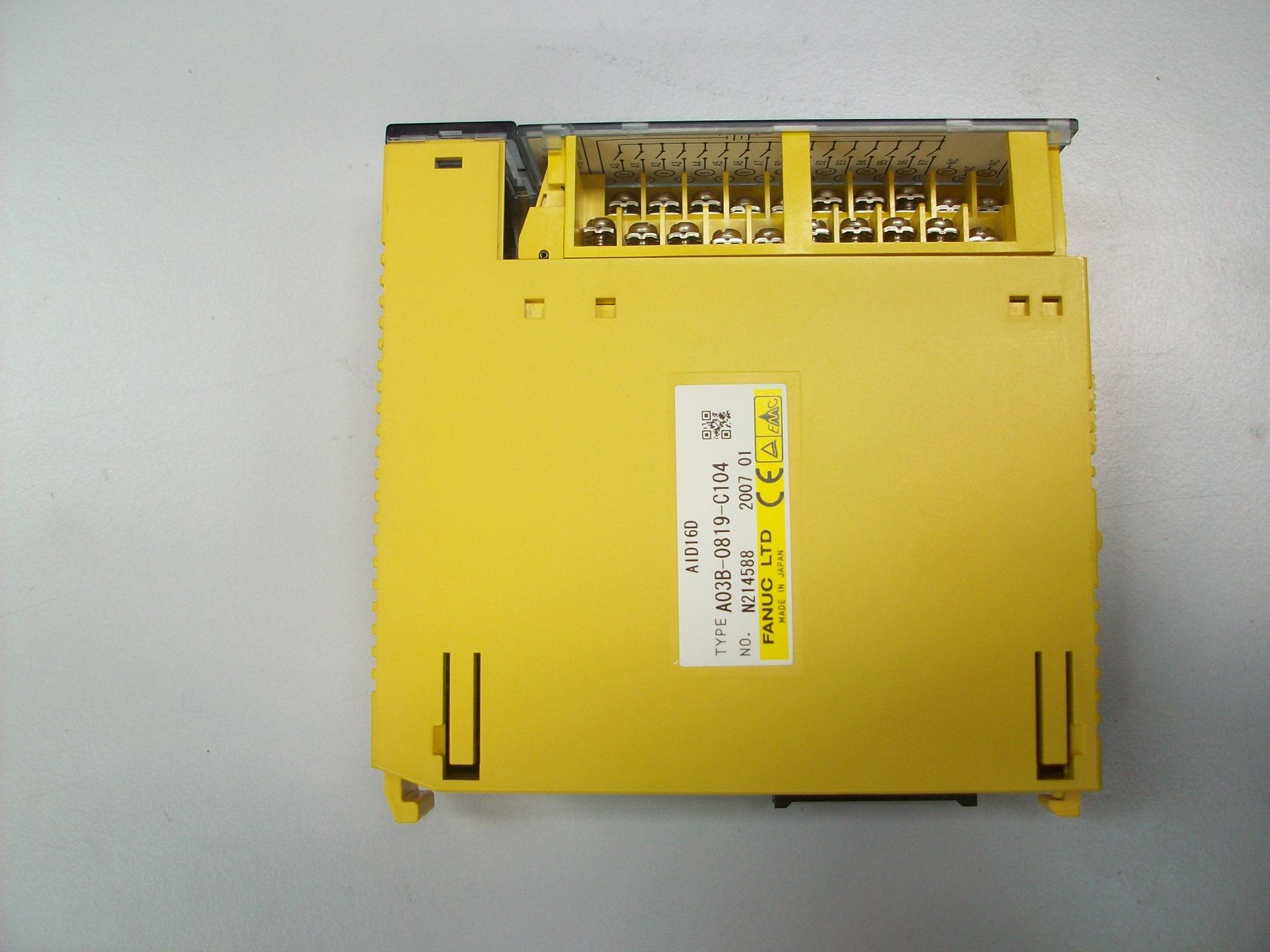Fanuc Module d'entrée A03B-0819-C104