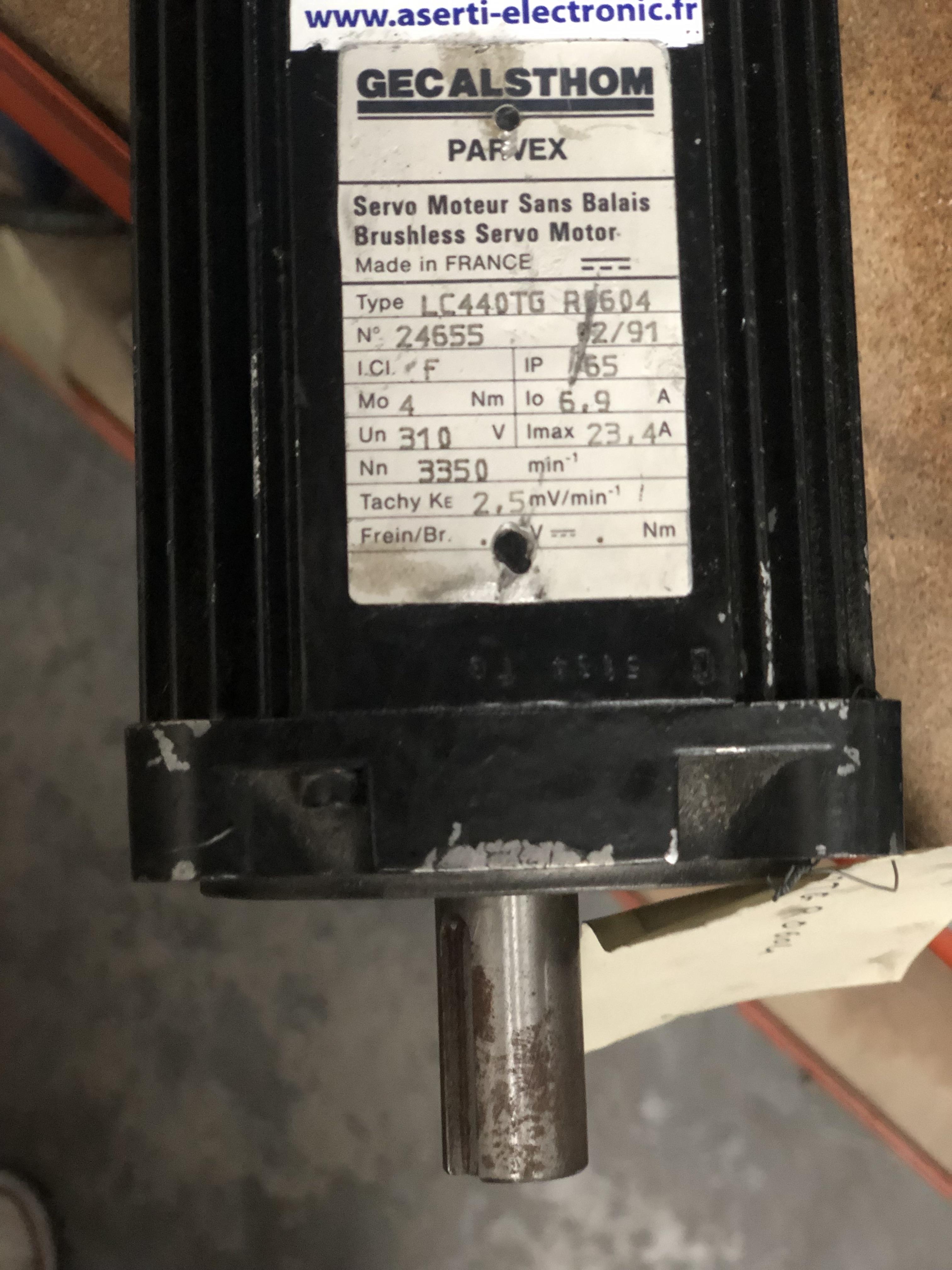 Parvex Moteur d'axe LC440TG R0604