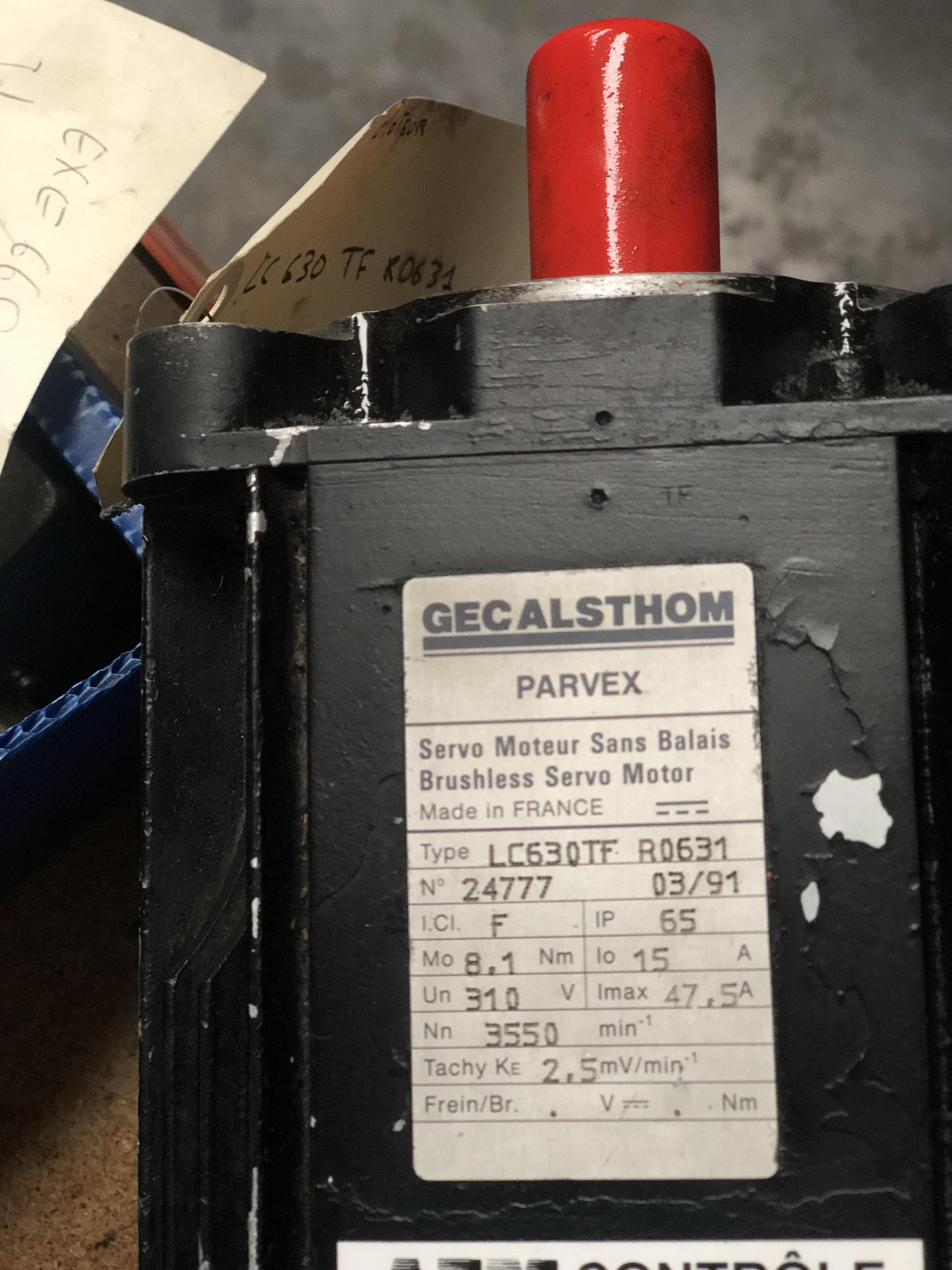 Parvex Moteur d'axe LC630TFR0631