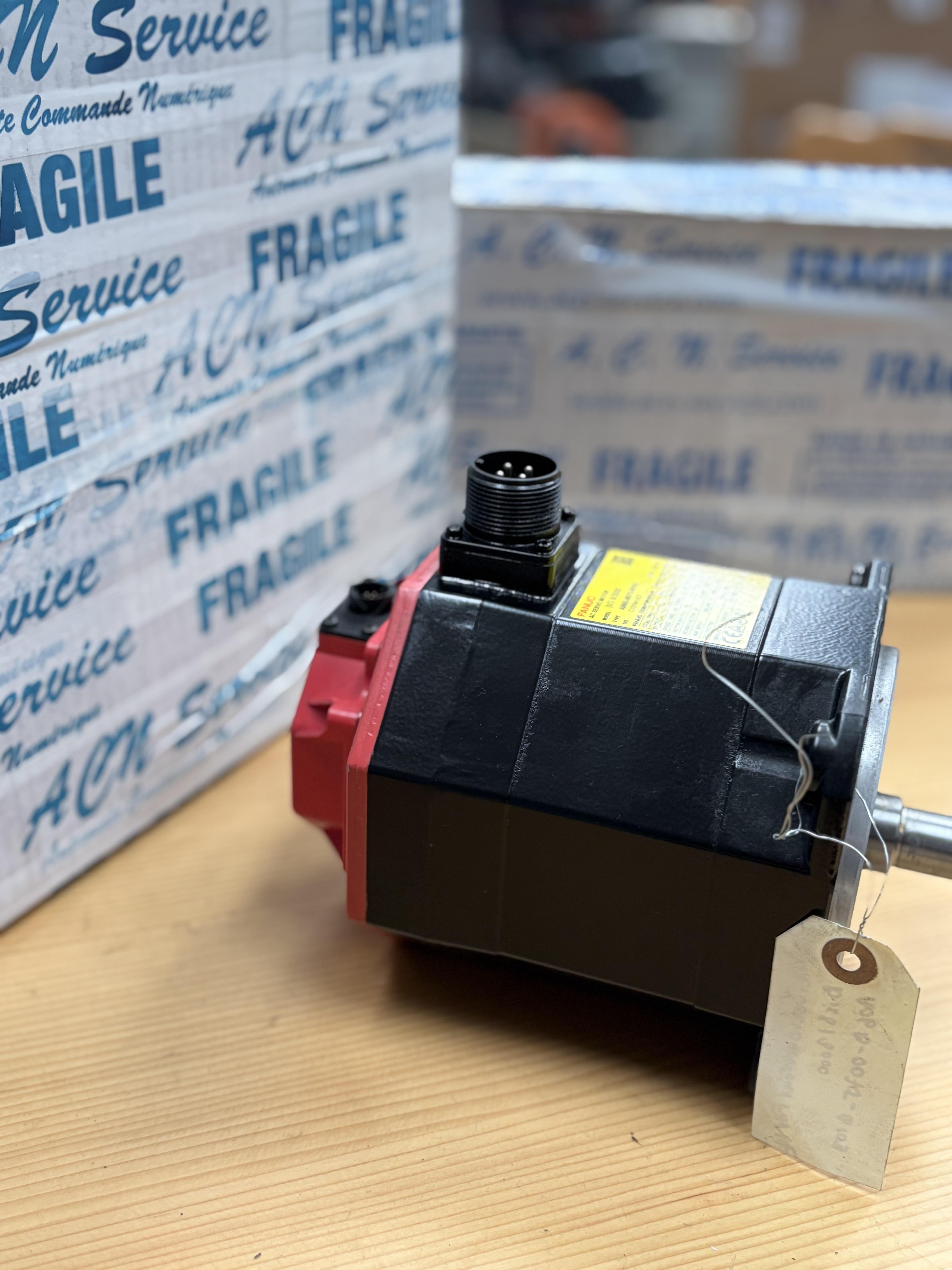 Moteur Fanuc A06B-0075-B103 Beta Is 8/3000