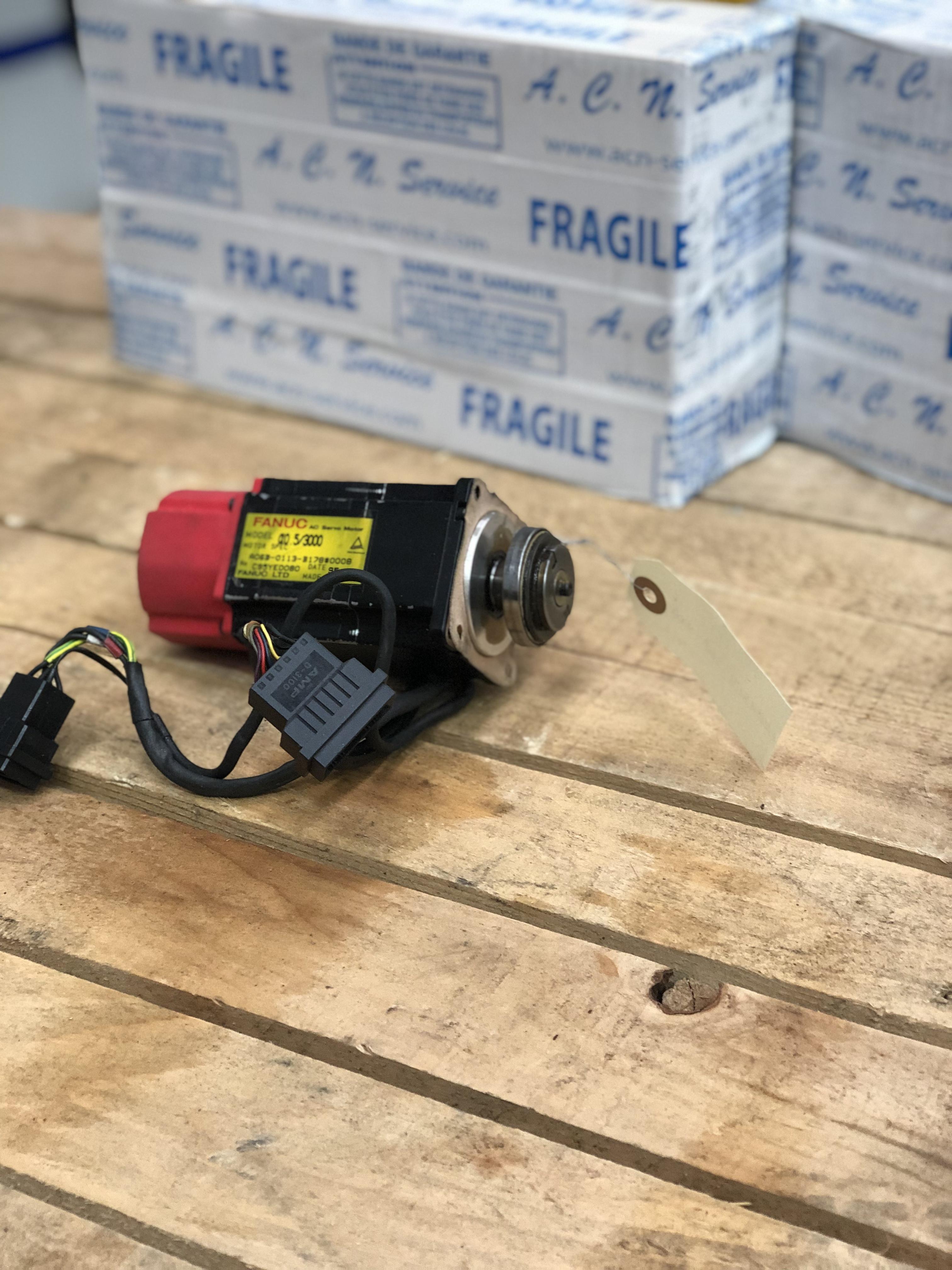 Fanuc Moteur Frein Model Alpha A06B-0113-B178#0008
