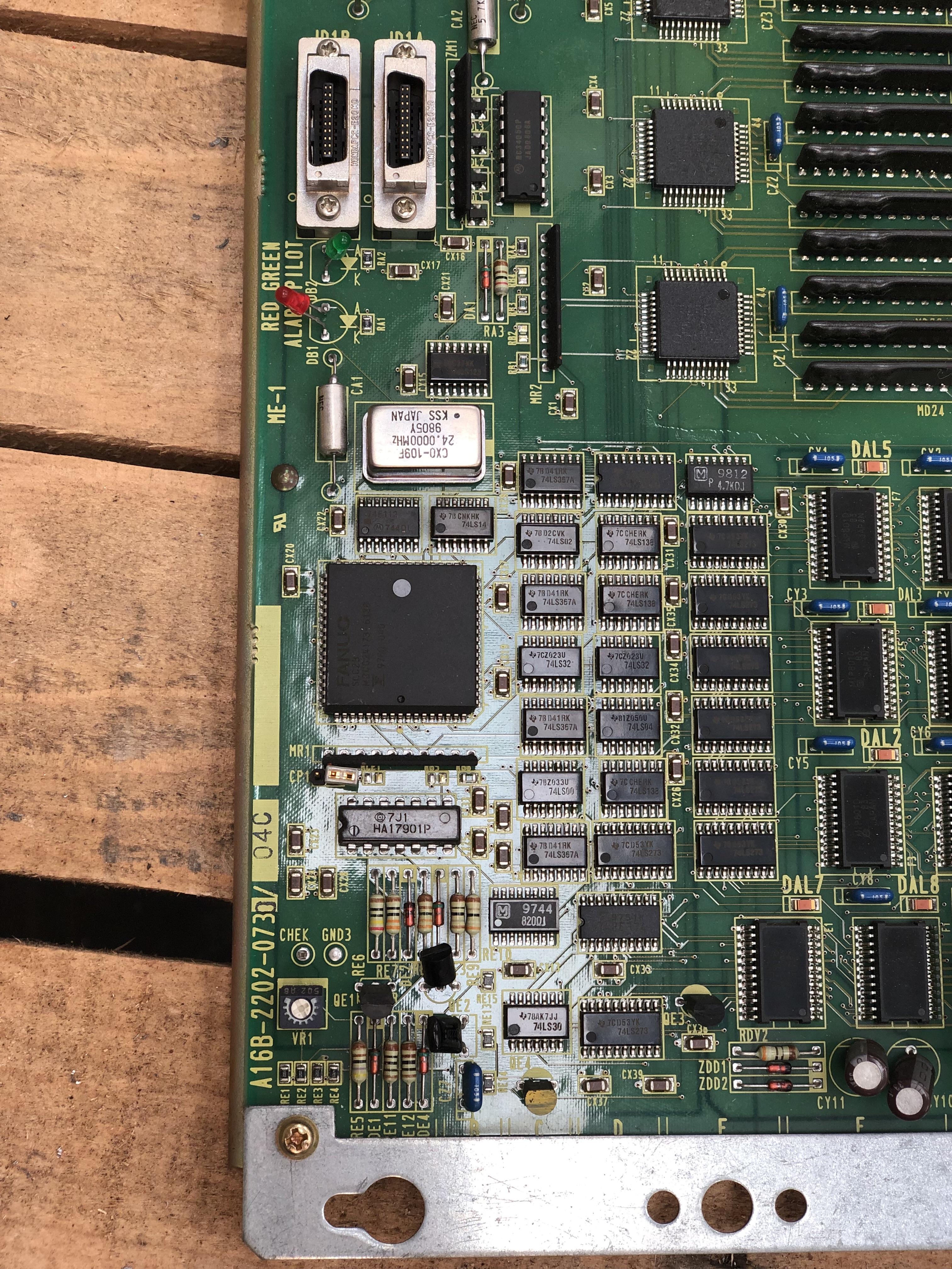 FANUC A16B-2202-0730 I/O BOARD CNC CONTROL CARD USED REMOVED