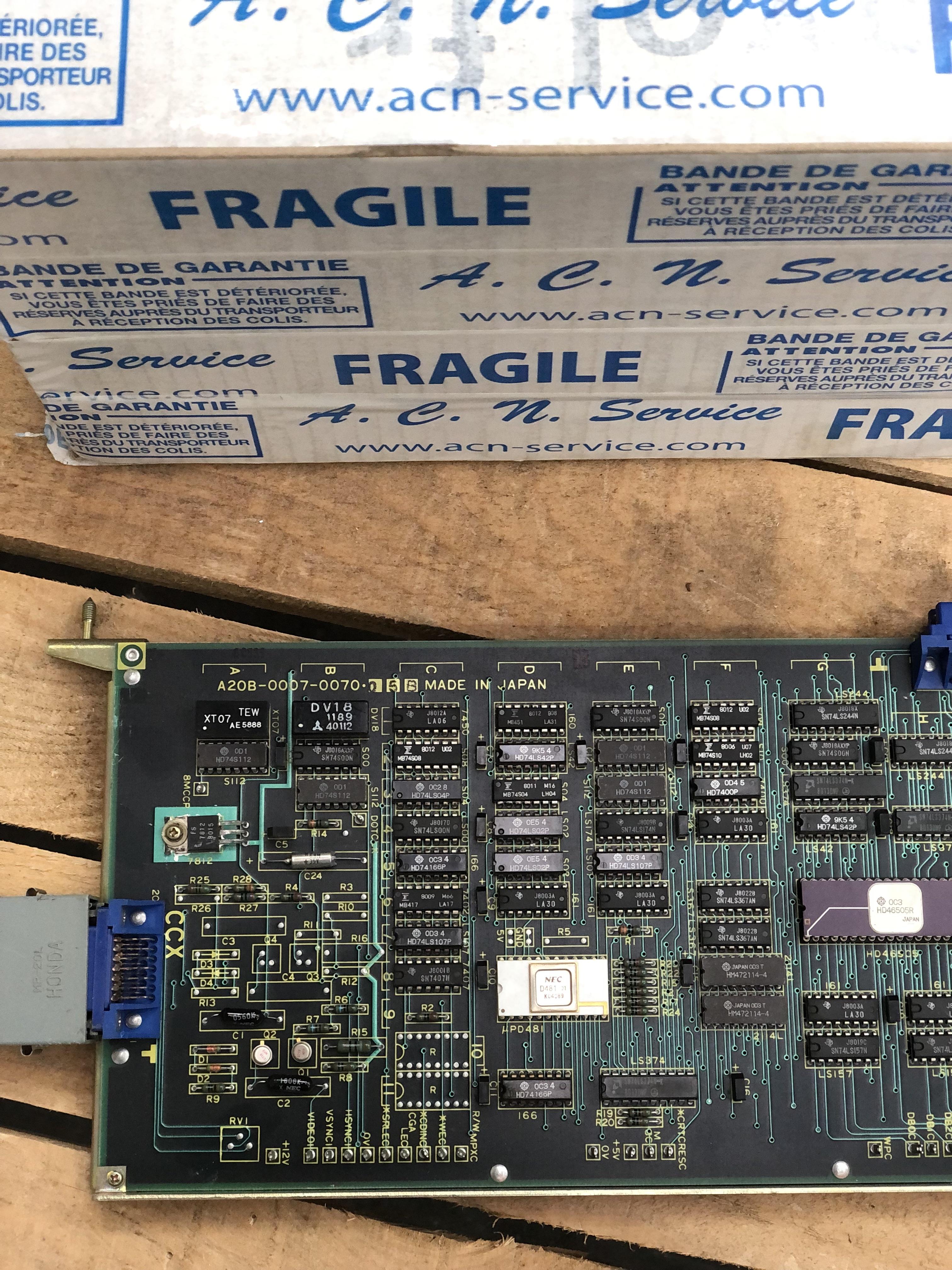 Fanuc Carte commande numérique A20B-0007-0070