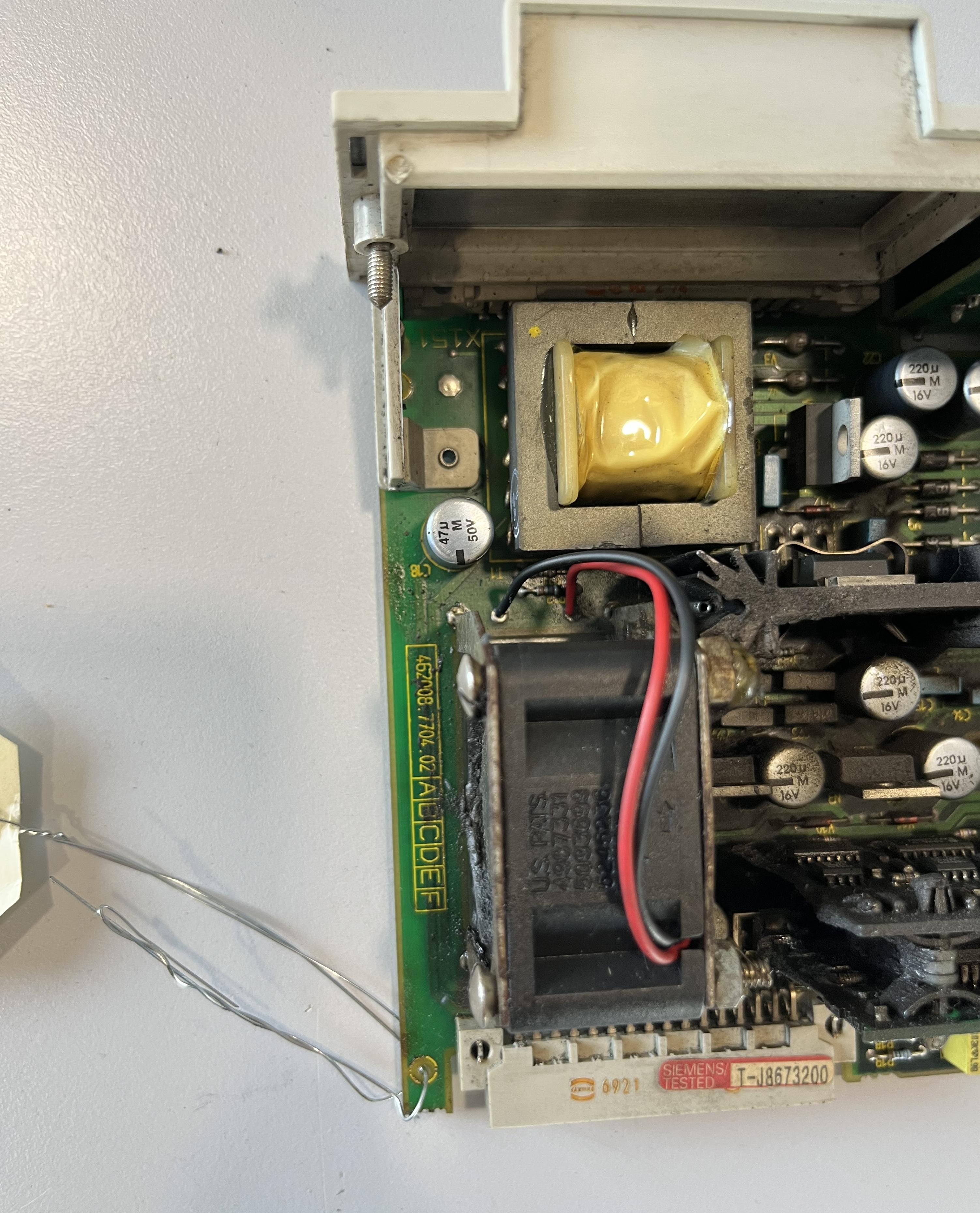 Carte Variateur Broche 6SN1121-0BA13-0AA0