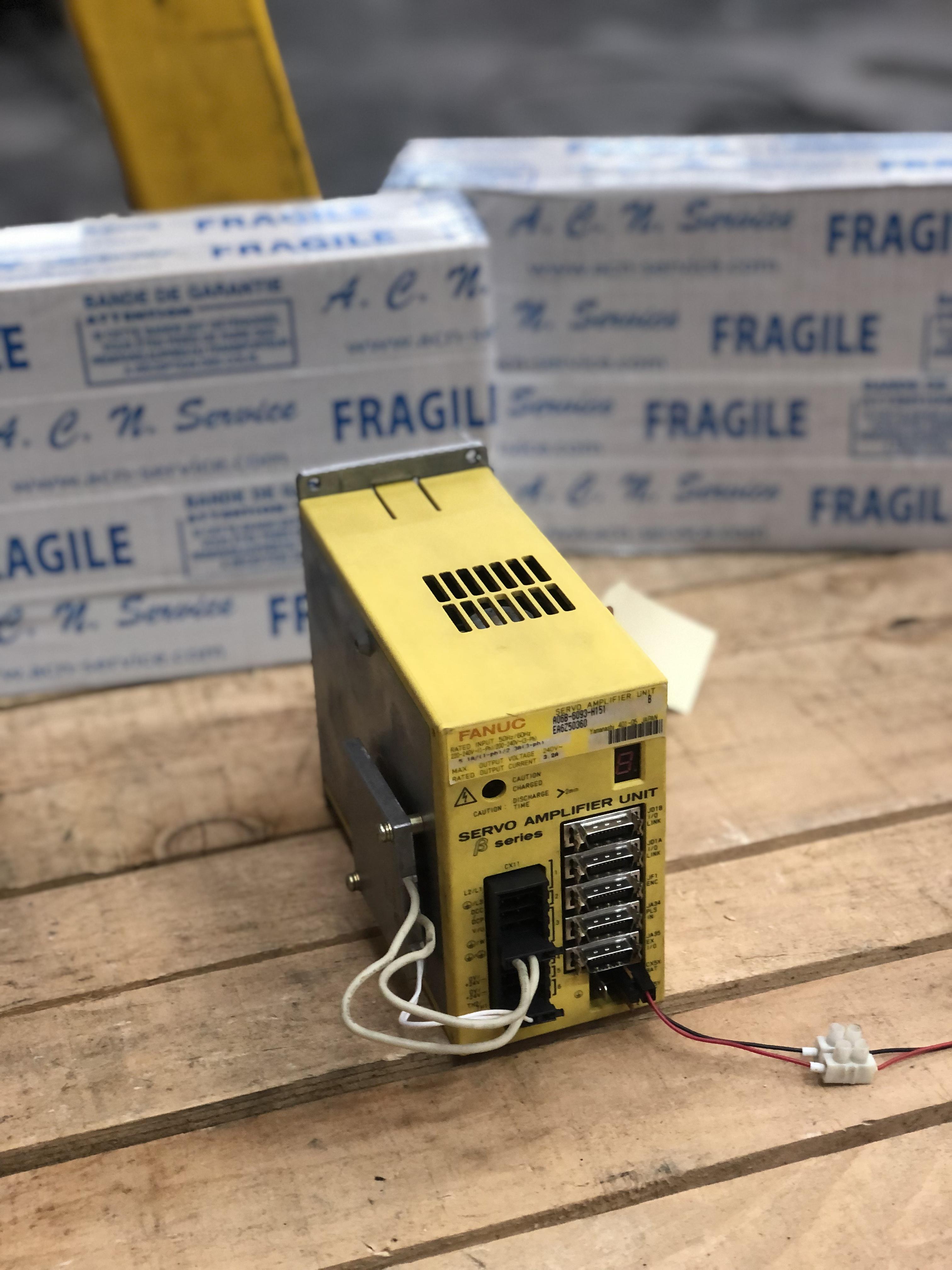Fanuc Servo Amplifier Unit A06B-6093-H151