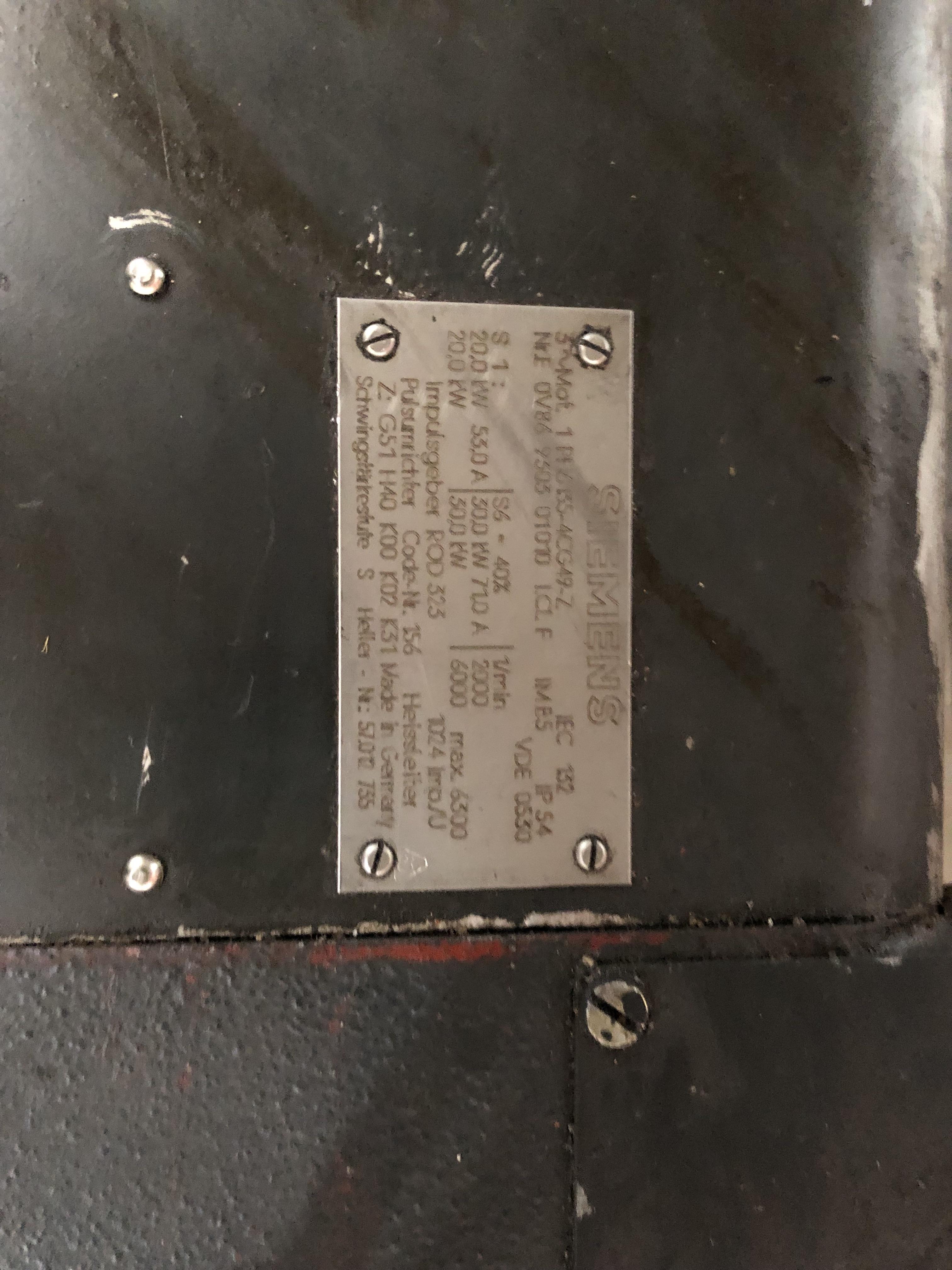 Siemens Moteur de broche 1PH6135-4CG49-Z