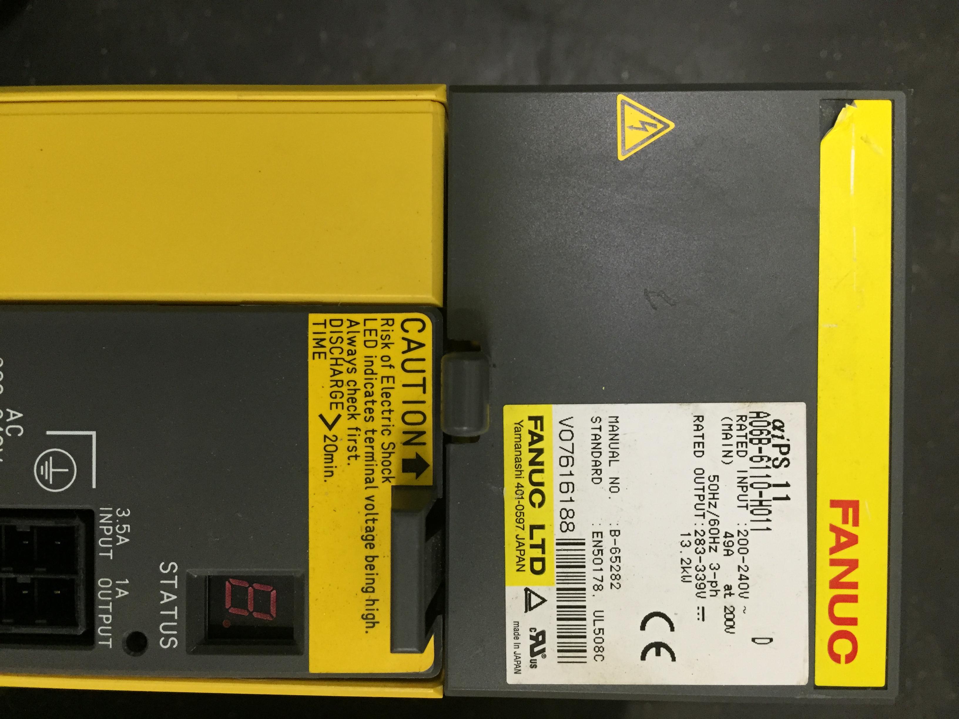 Fanuc Bloc Alimentation Version D A06B-6110-H011