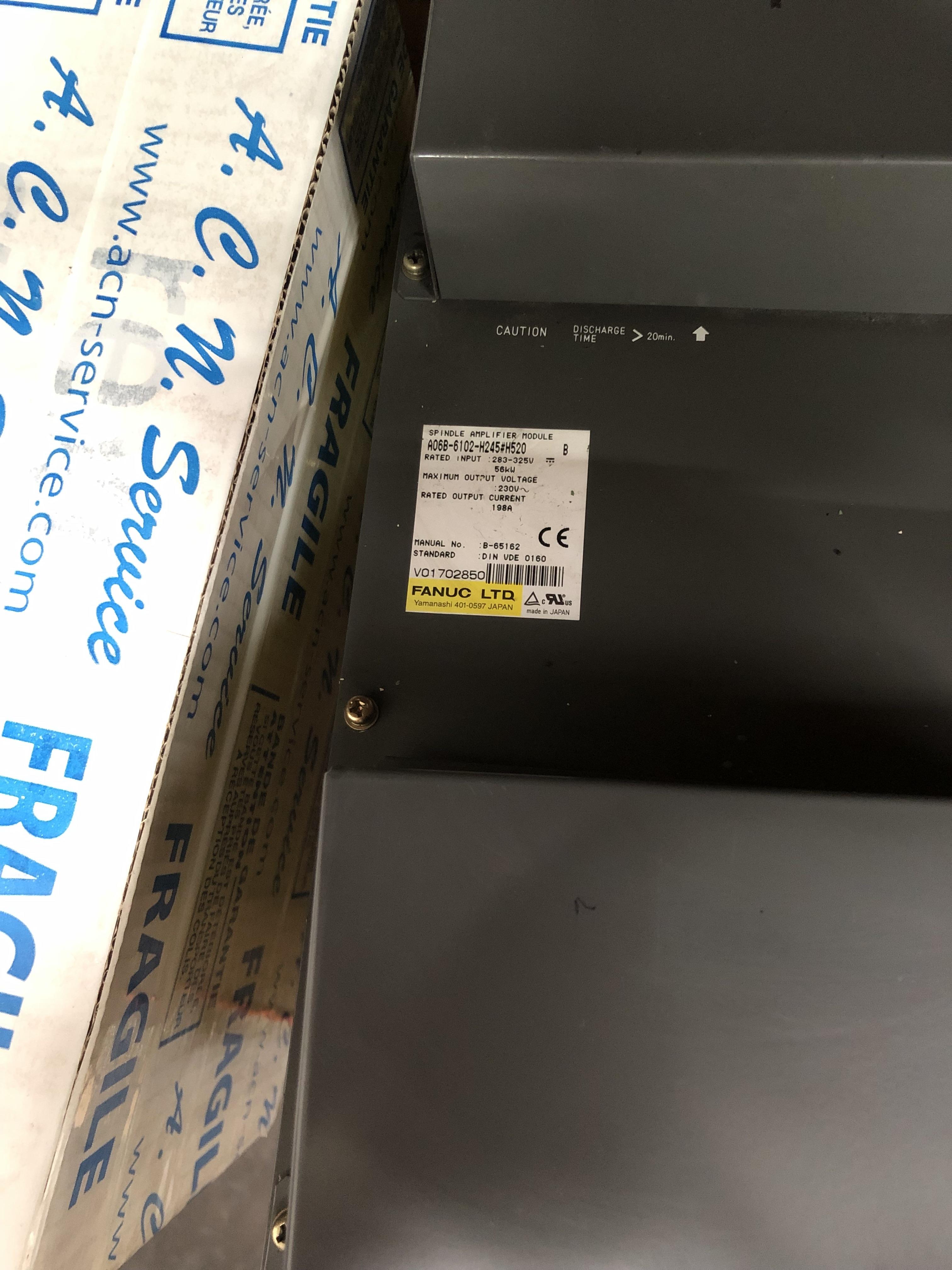 Fanuc Variateur de broche Alpha A06B-6102-H245#520