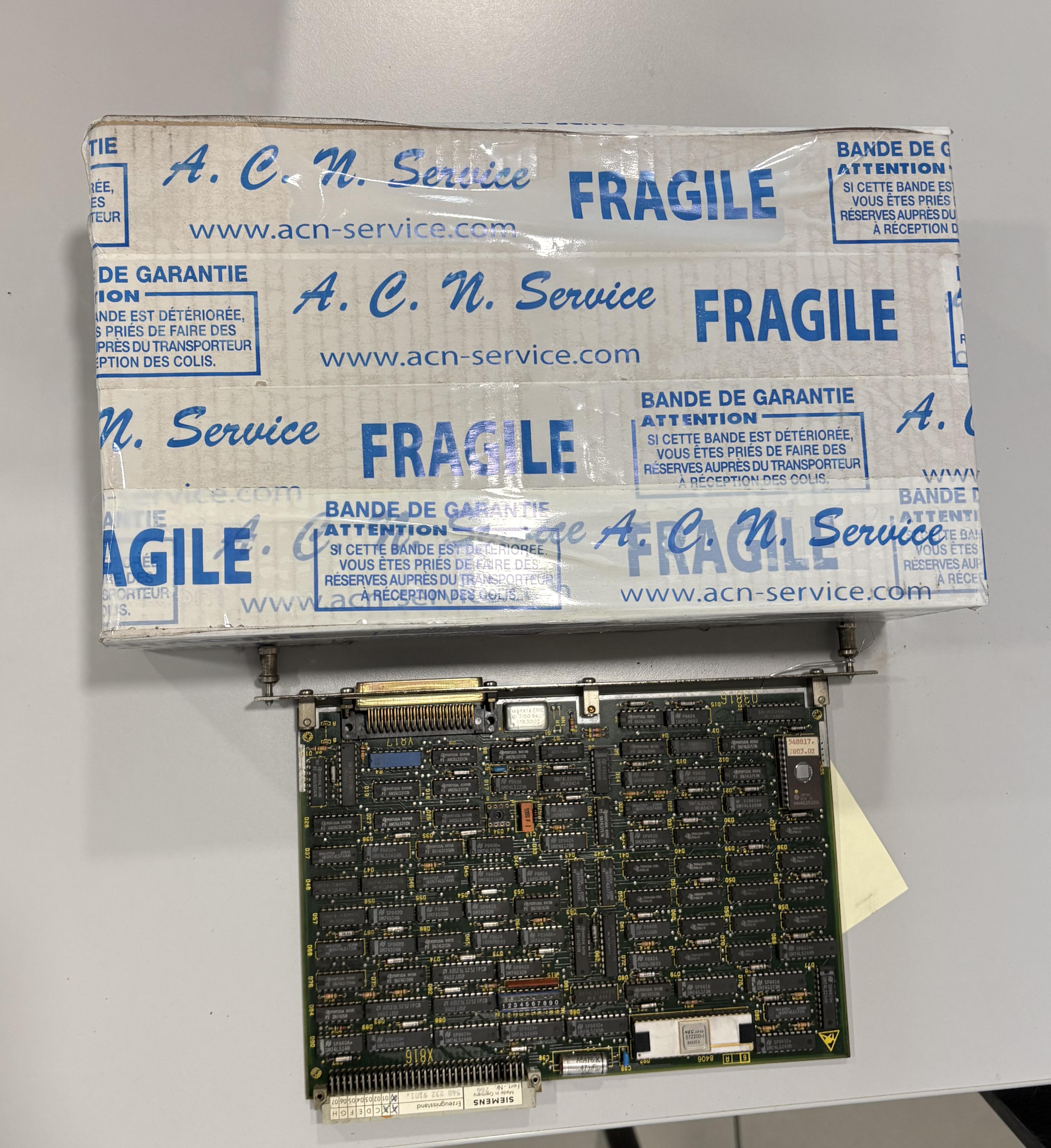 Carte Video Graphique Sinumerik Siemens 6FX1123-2AA01